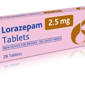 Lorazepam 2.5mg tablets